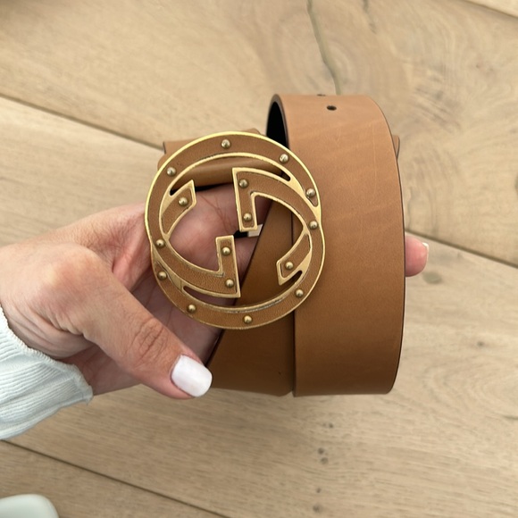 Gucci tan colored belt - Picture 1 of 7